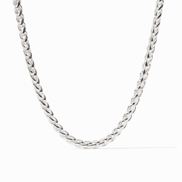 Sterling Cobblestone Link Necklace