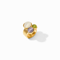 Julie Vos Cobblestone Statement Ring, Multi-Stone Cat's Eye