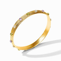 Julie Vos Cobblestone Stone Bangle, Multi-Stone Cat's Eye