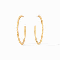 Julie Vos Colette Bead Hoop, Gold