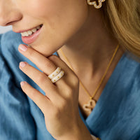 Julie Vos Colette Stacking Ring