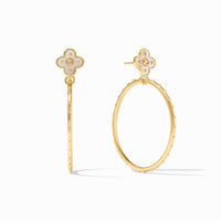 Julie Vos Colette Statement Earring, Champagne