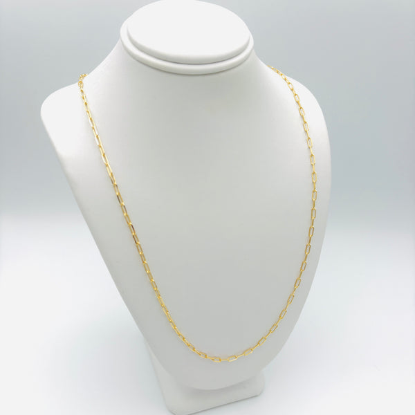20" Small Paperclip Choker