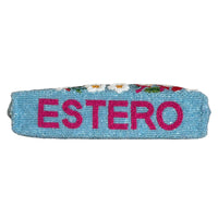 "Estero" Flamingo Cut Out Handle Bag