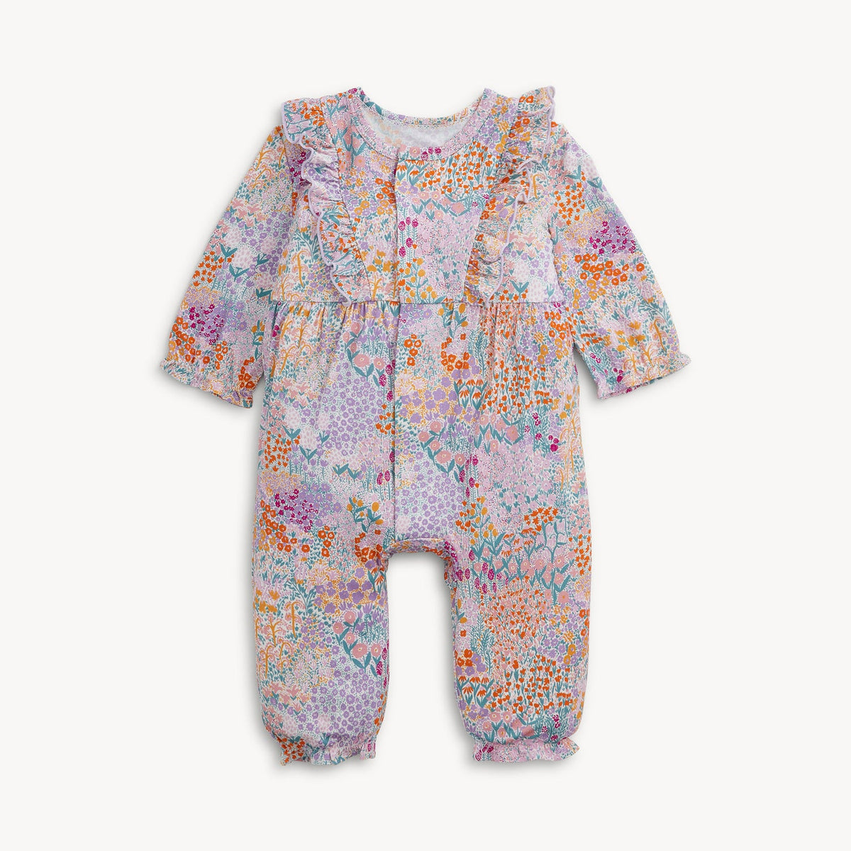 Magnetic Me Arabella Modal Ruffle Romper, 3-6m