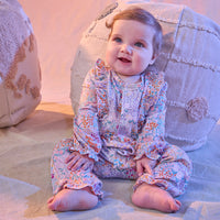 Magnetic Me Arabella Modal Ruffle Romper, 3-6m
