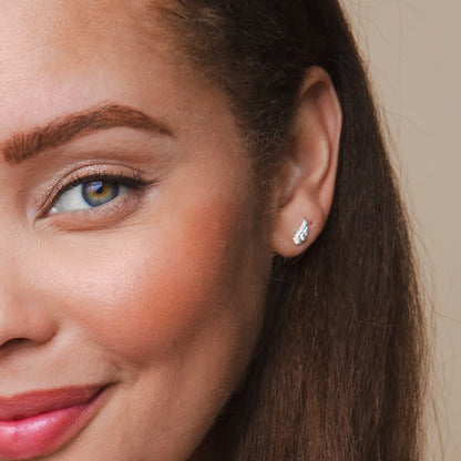 Divine Wings Sparkle Earrings