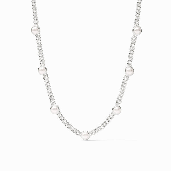 Sterling Dolce Delicate Station Necklace