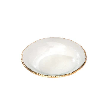 Gold Edgy Soup Bowl