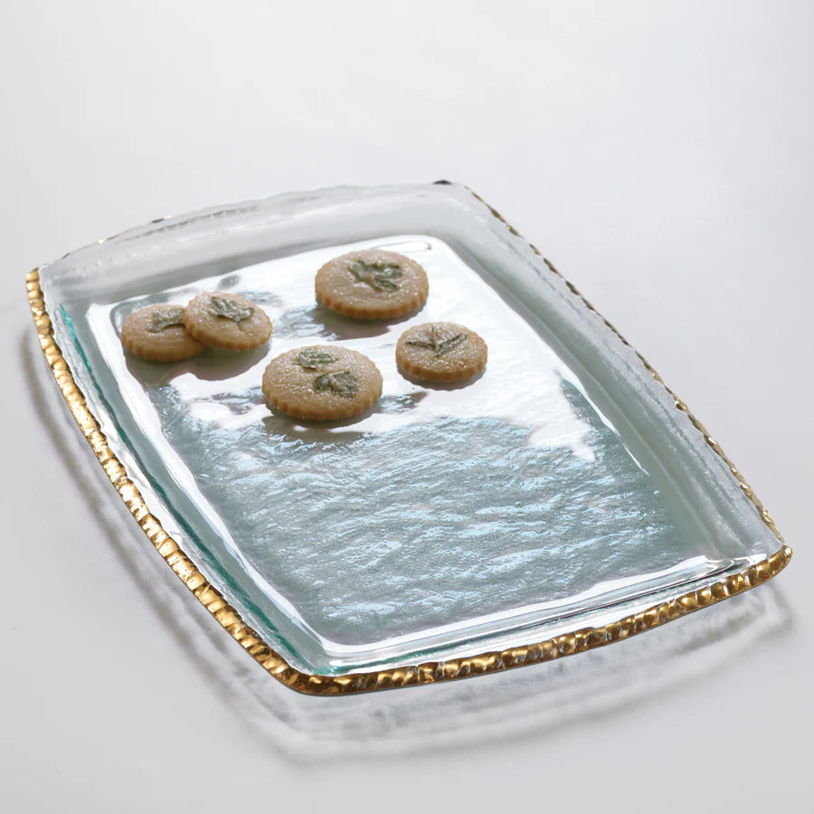 Platinum Edgy Martini Tray
