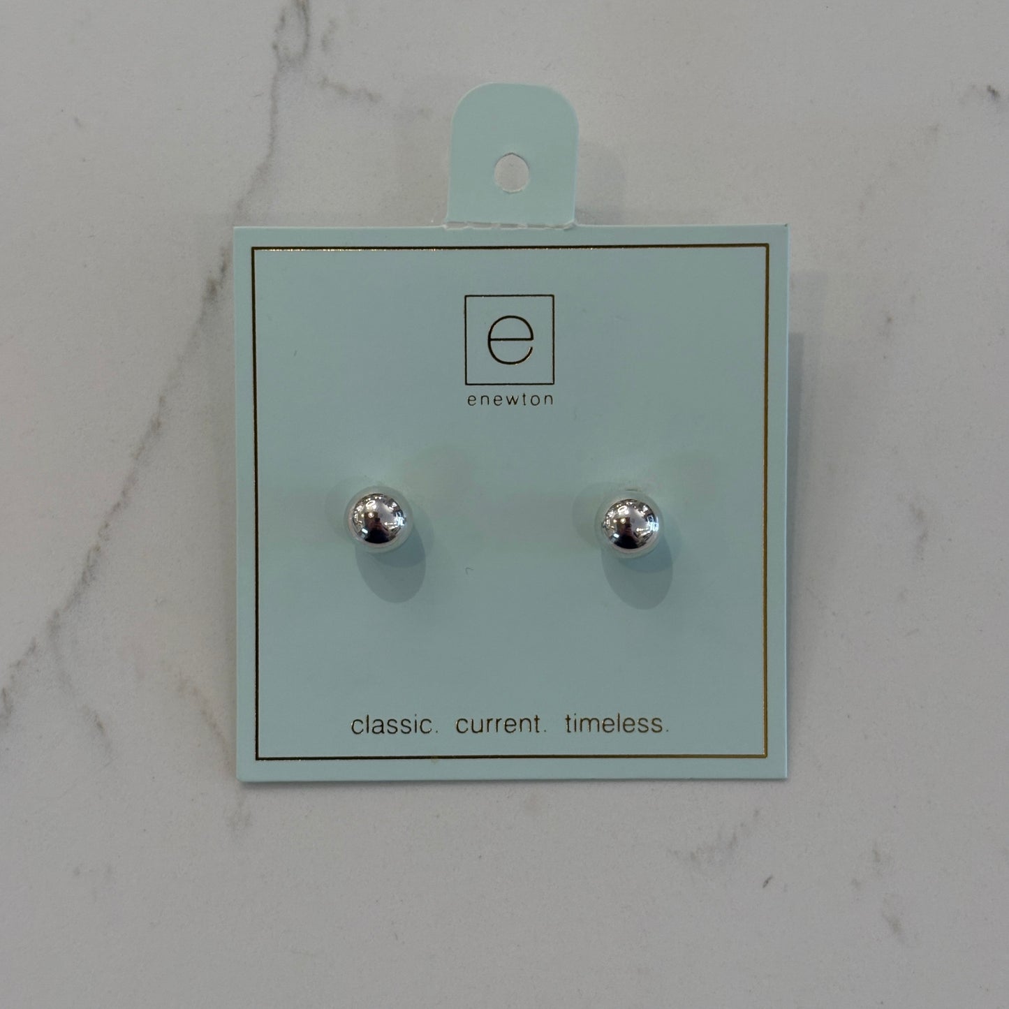 Classic 8mm Ball Stud - Sterling