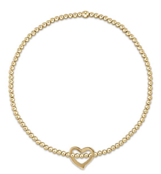 eGirl Classic Gold 2mm Charm/Disc Bracelet