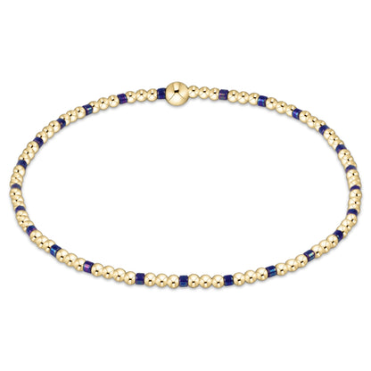 egirl hope sincerity pattern 2mm bead bracelet