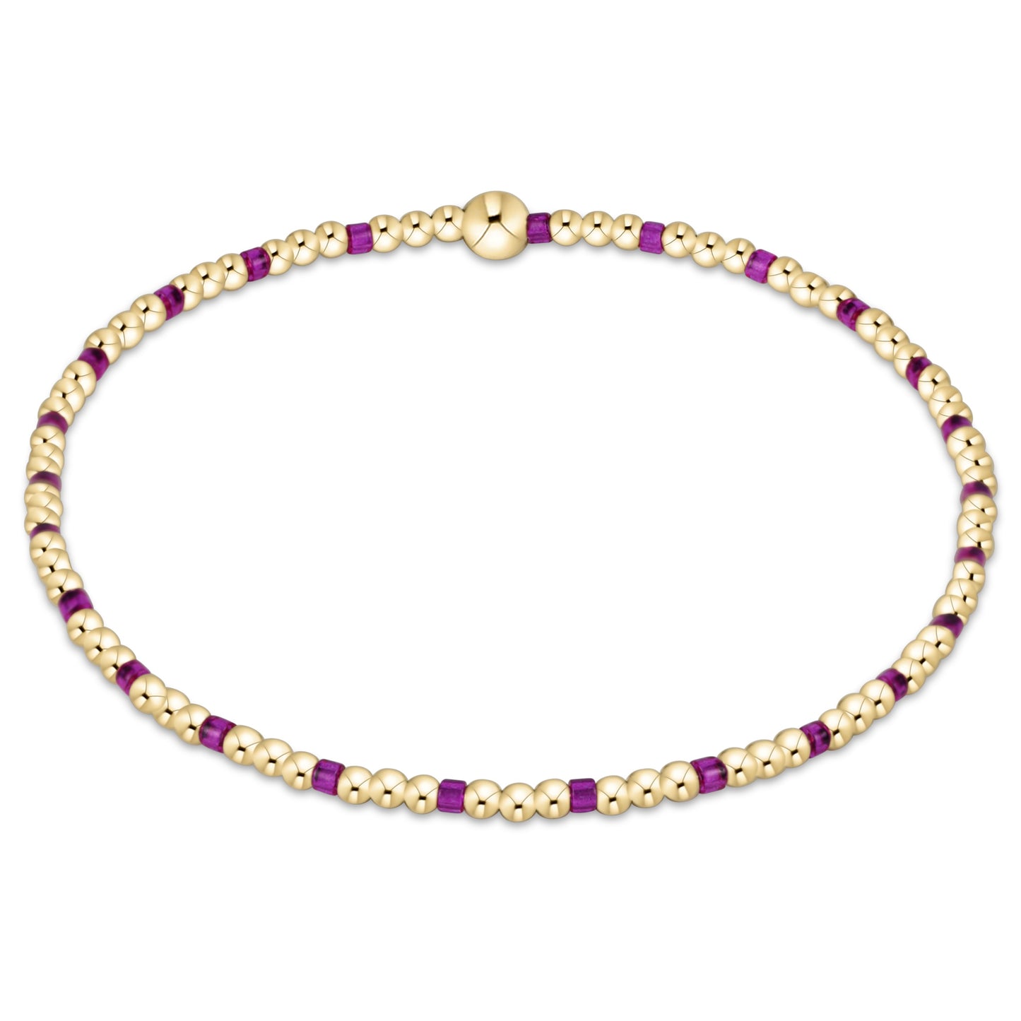 egirl hope sincerity pattern 2mm bead bracelet