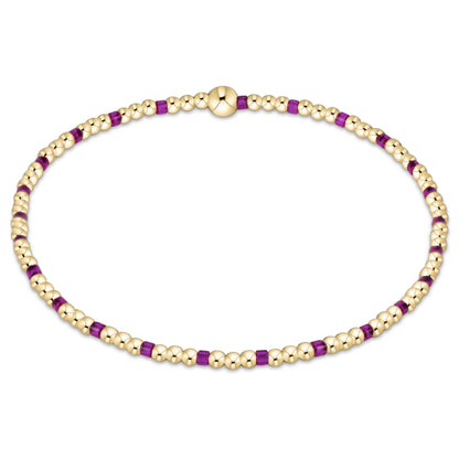 egirl hope sincerity pattern 2mm bead bracelet