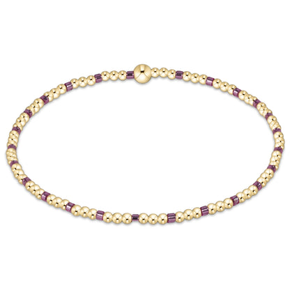 egirl hope sincerity pattern 2mm bead bracelet