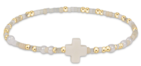 eGirl Hope Unwritten Color Signature Cross Bracelet