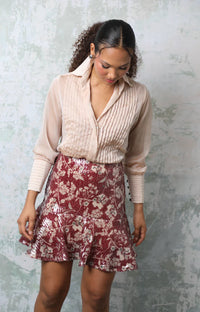 Ellen Blouse in Nude