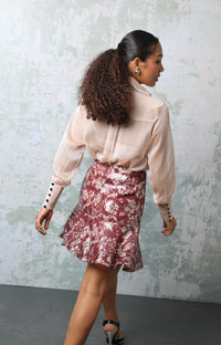 Ellen Blouse in Nude