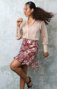 Ellen Blouse in Nude