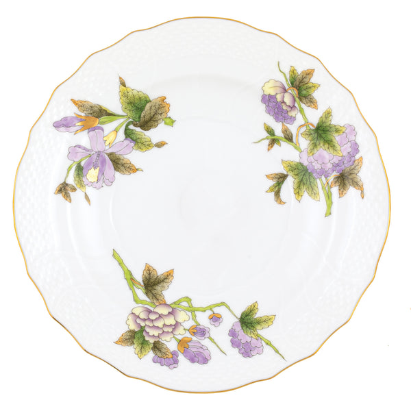 Royal Garden Salad Plate, Peonies