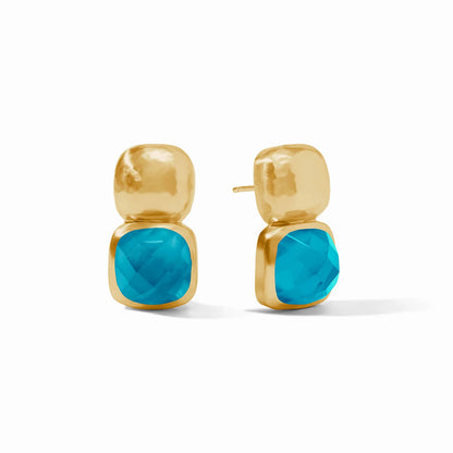 Gold Catalina Stone Earring