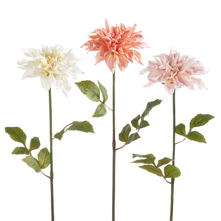 24" Real Touch Dahlia Stem