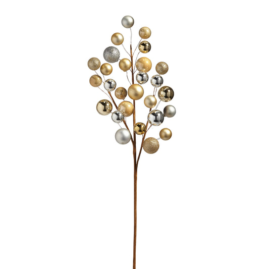 30" Champagne Ball Spray