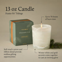 Frasier Fir Tidings Boxed Candle 13oz