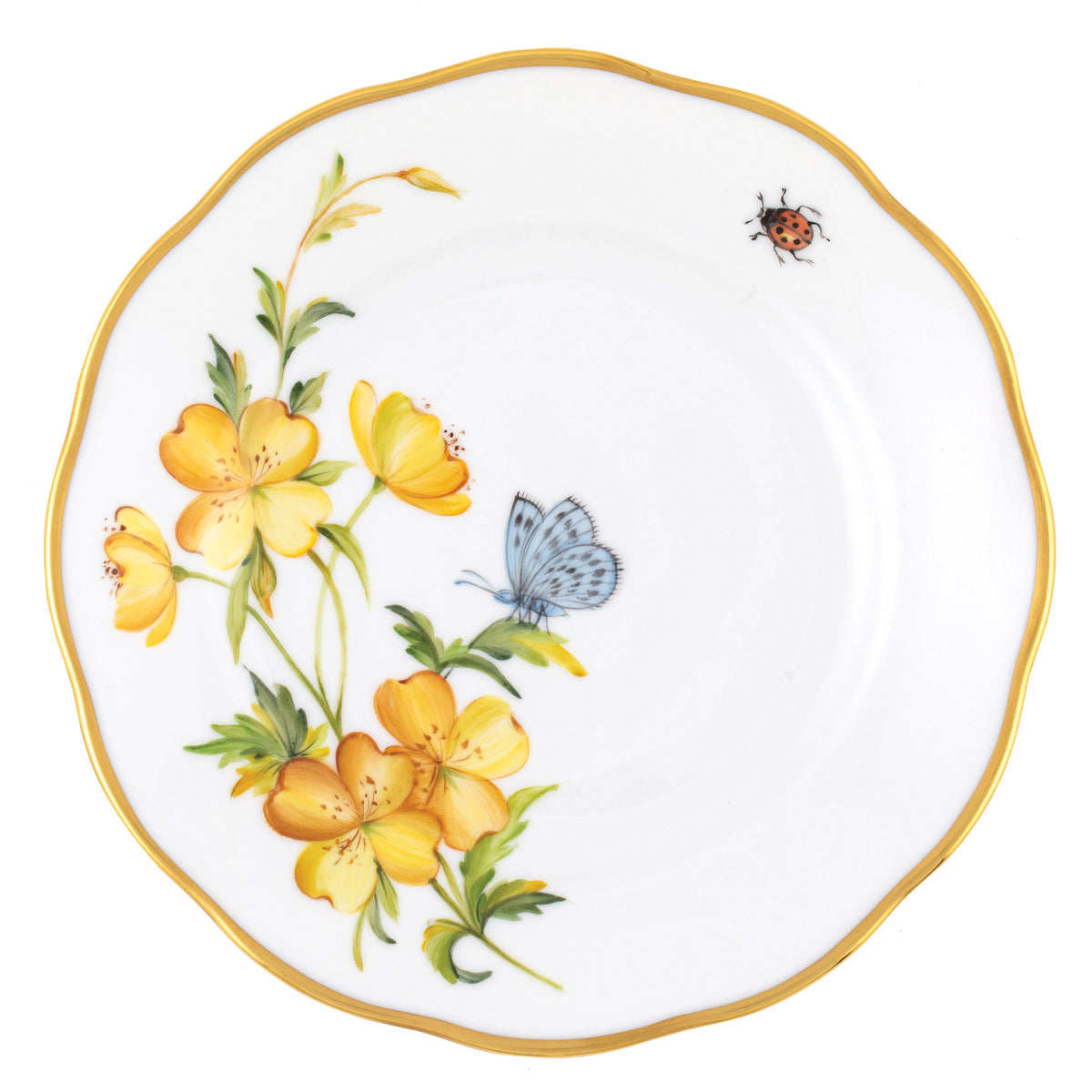 American Wildflowers Bread and Butter Plate, Evening Primrose