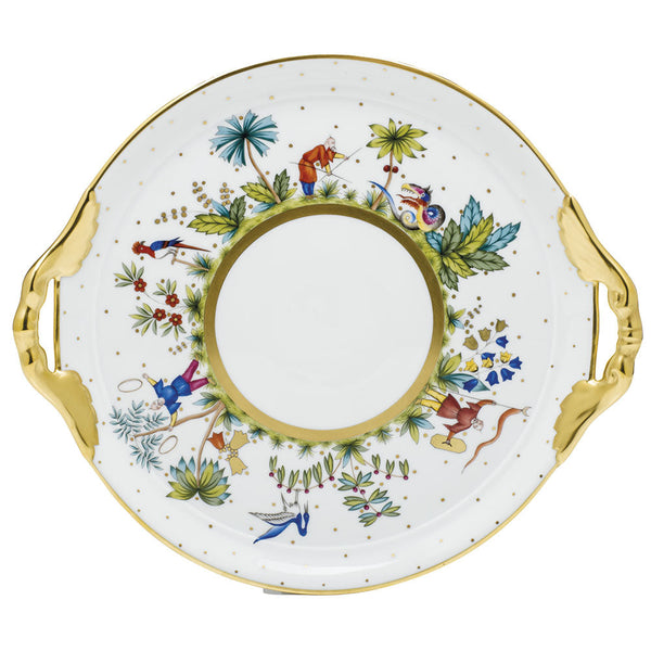 Asian Garden Cake Plate