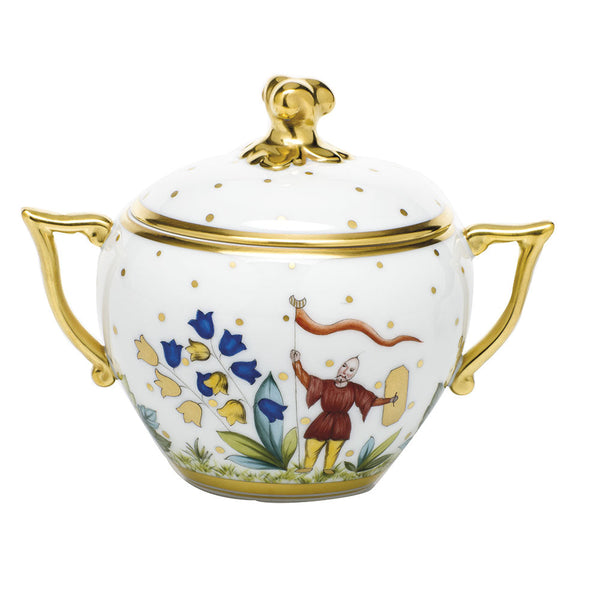 Asian Garden Covered Sugar with Twist, Motif 6