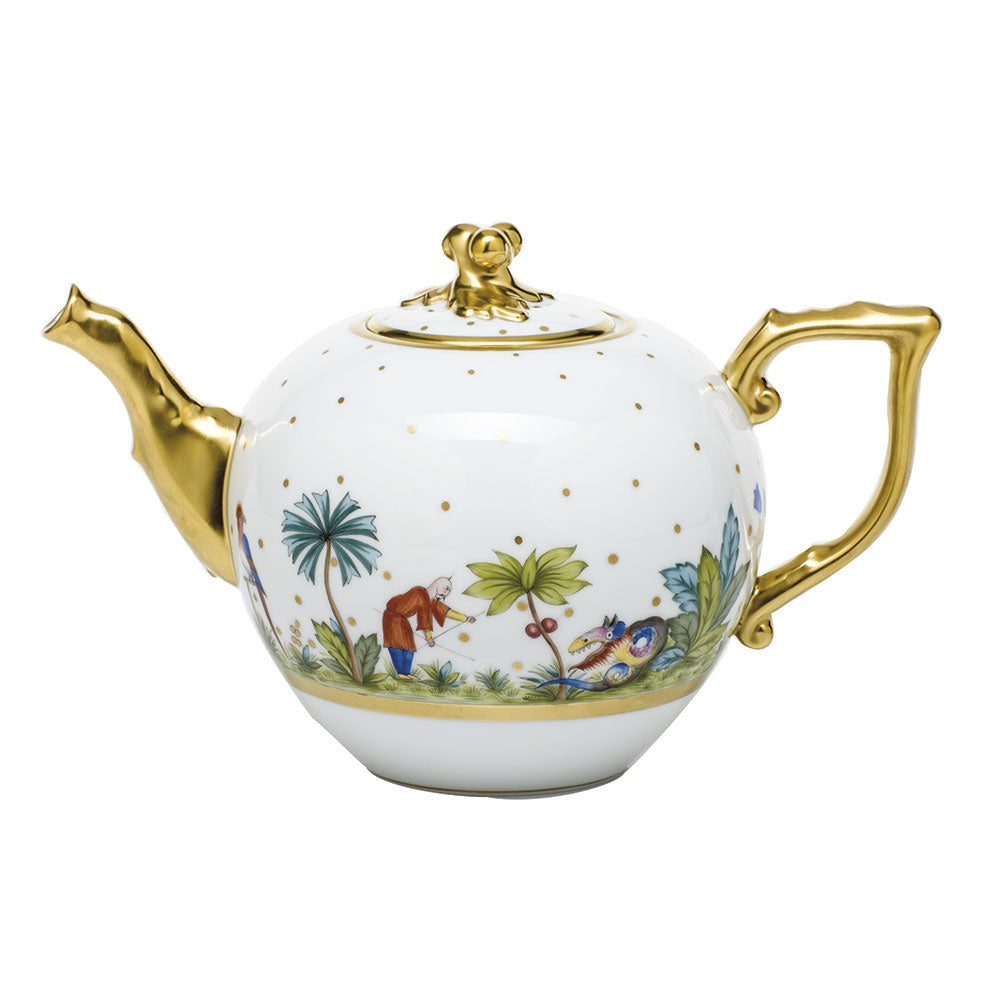 Asian Garden Tea Pot with Twist, Motif 6