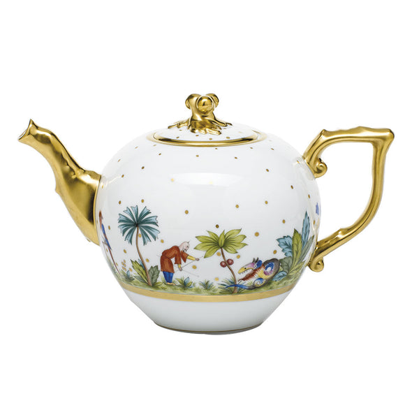 Asian Garden Tea Pot with Twist, Motif 6
