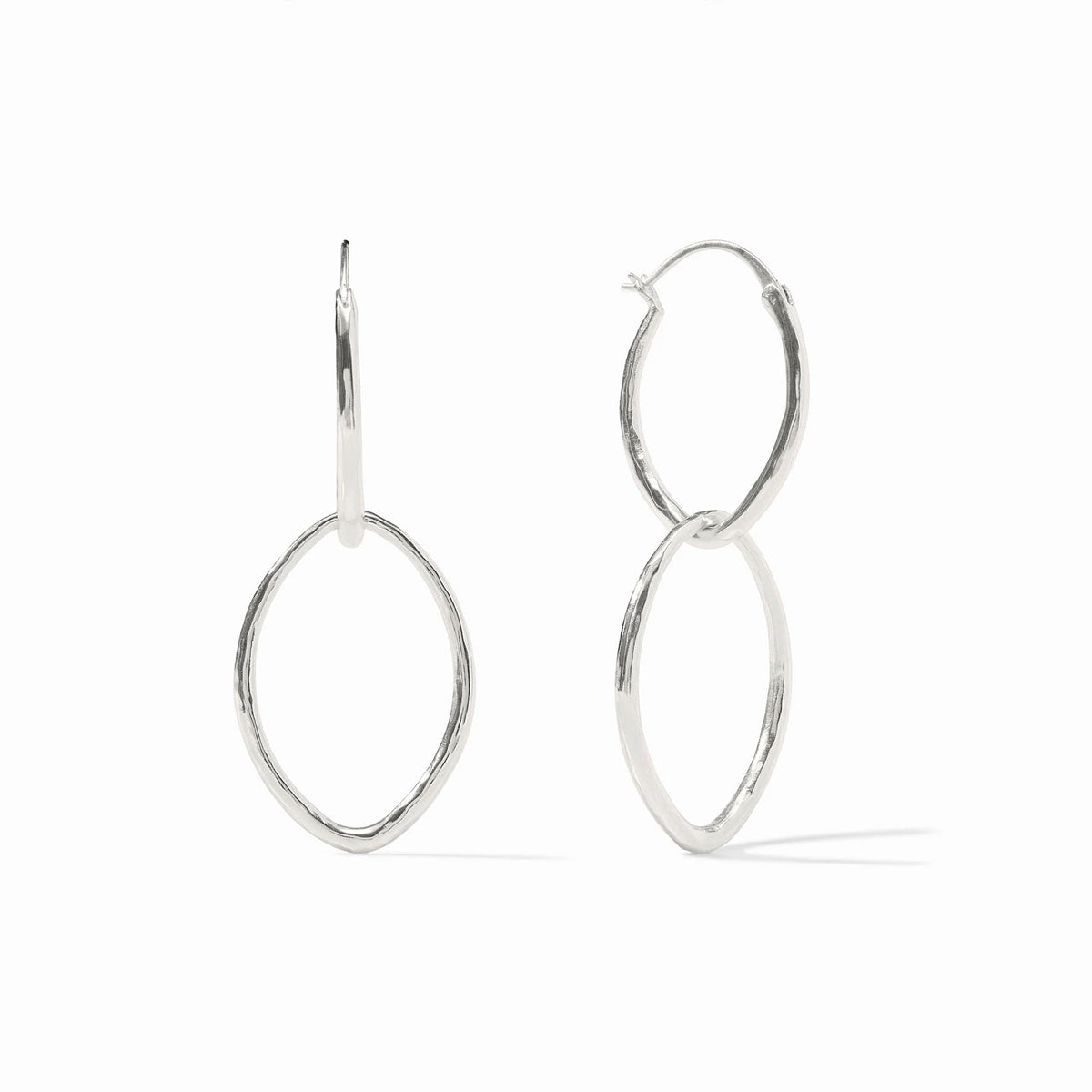 Sterling Fleur-de-Lis 2-in-1 Earring