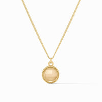 Fleur-de-Lis Solitaire Necklace