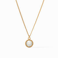 Fleur-de-Lis Solitaire Necklace