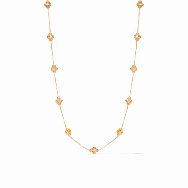 Florentine Demi Delicate Station Necklace