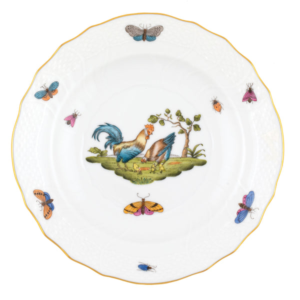 Chanticleer Salad Plate, Motif 4