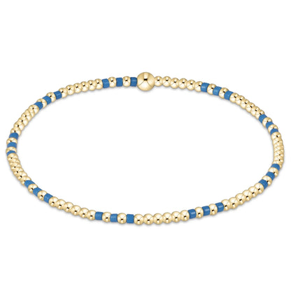 Gameday Hope Joy Pattern 2mm Bead Bracelet