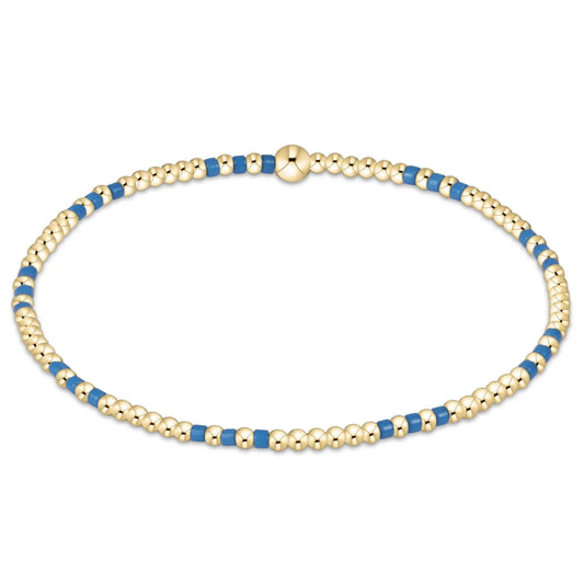 Gameday Hope Joy Pattern 2mm Bead Bracelet