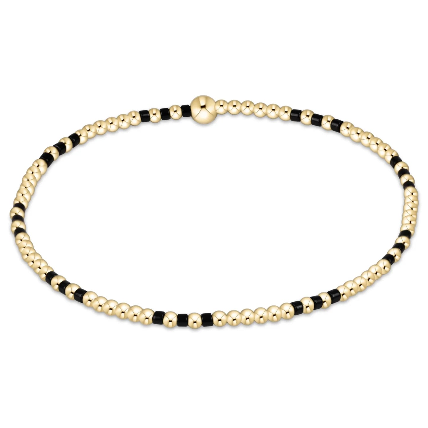 Gameday Hope Joy Pattern 2mm Bead Bracelet
