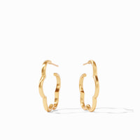 Julie Vos Gardenia Hoop, Gold