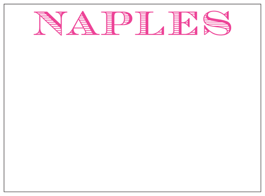 Naples Note Pad