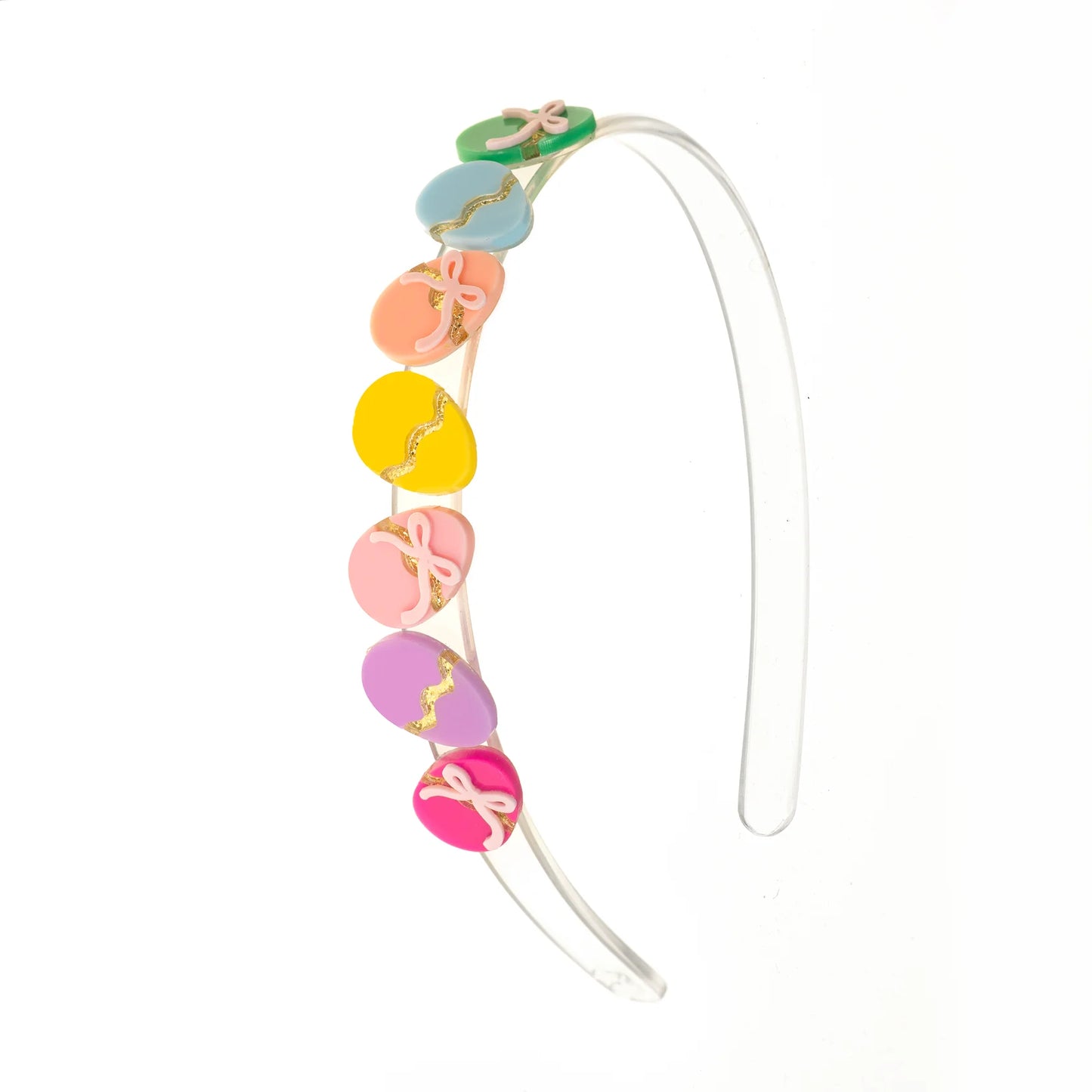 Colorful Easter Egg w/ Bow Headband