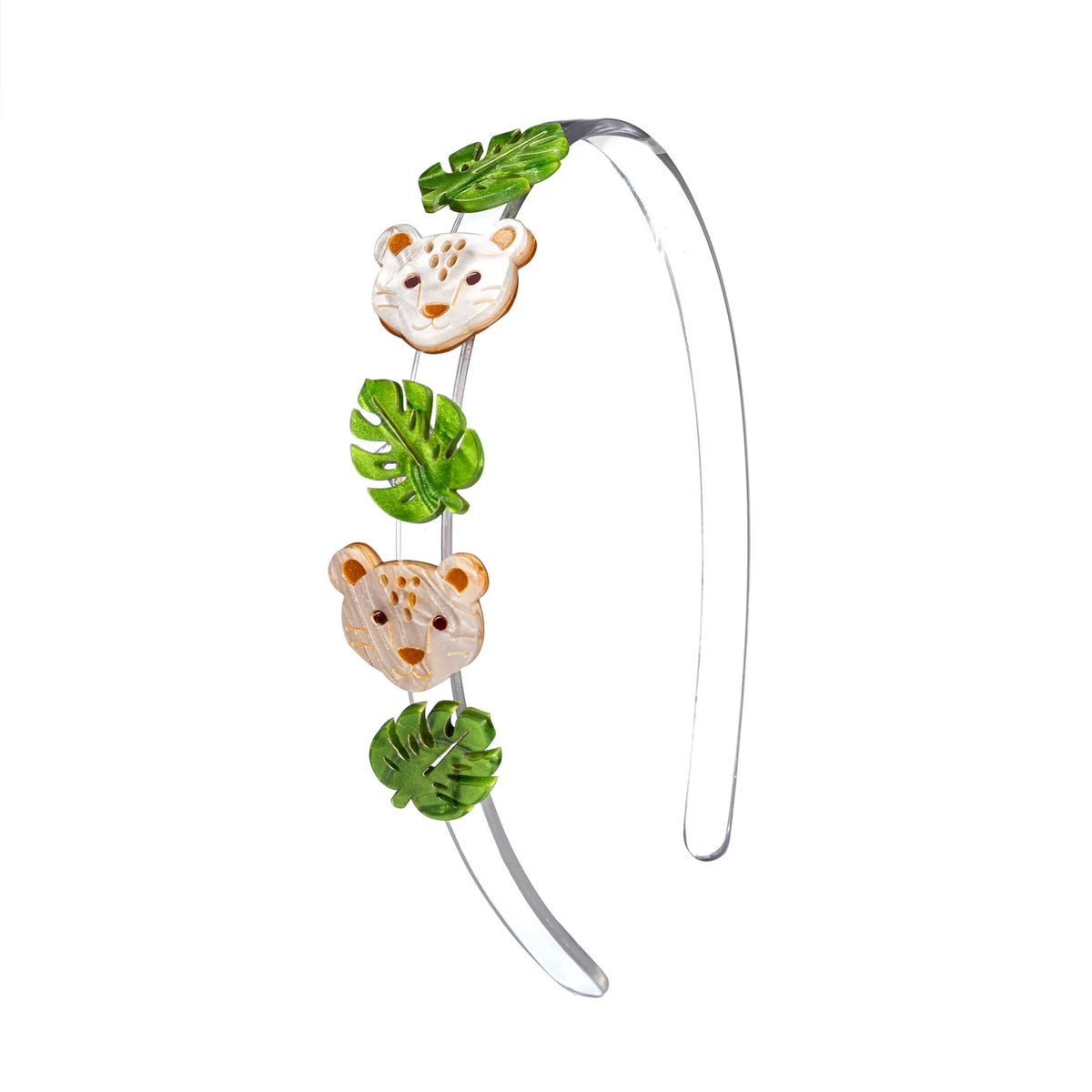 Leopard & Leaves Jungle Cheer Headband