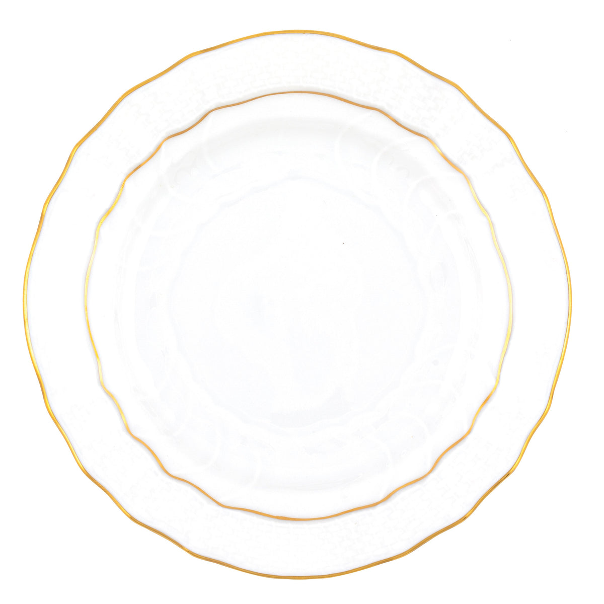 Golden Edge Bread and Butter Plate