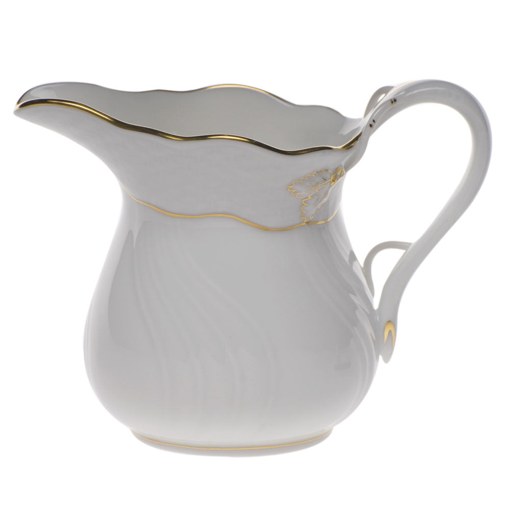 Golden Edge Creamer, 6 oz, 3.5″ tall
