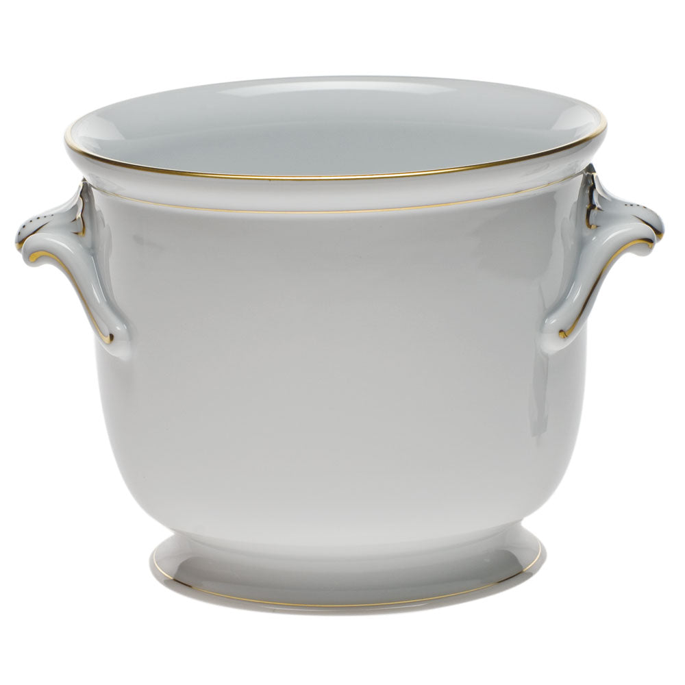 Golden Edge Medium Cachepot, Motif 6