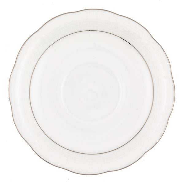 Platinum Edge Tea Saucer